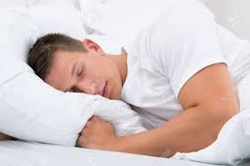 sleeping man